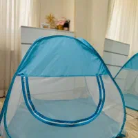 سیسمونی /پشه بند چتری کلبه ی مقاوم حشرات۷۰۰ تومان