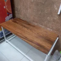 نیمکت فلزی و صندلی پاف دار استیل