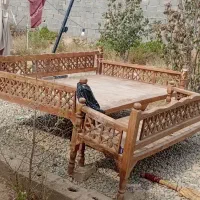تخت سنتی باغی/نیمکت سنتی/زیر قیمت فوری فروشی