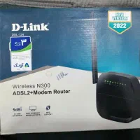 فروش مودم روتر DLink DSL124 Wireless N300 ADSL2