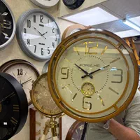 ساعت دیواری دوموتور قطر ۶۰ سانت رنگ نسکافه ی جدید