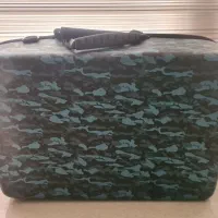 کیف ps5 ارتشی همراه با ۲ روکش دسته