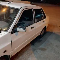 پراید sx۱۳۲  مدل ۹۰ سفید بدون رنگ