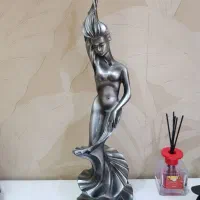 مجسمه پری دریایی پلی استر فشرده سنگین، وارداتی
