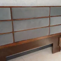 سرویس خواب دونفره تمام چوب شرکت seven