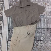 پیراهن و شلوارک دخترانه