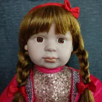 فروش عروسک سرامیک اقساطی لباس قرمز