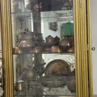 ویترین ایستاده منبت دست
