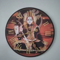 ساعت دیواری چوبی