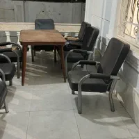 ۷عدد صندلی چرم اداری