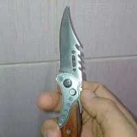 چاقو ضامن دار