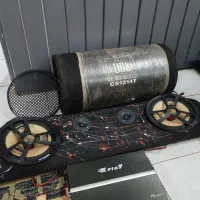 سیستم ماشین ساب امپیلی میدرنج تویتر باکس تخته3بعدی