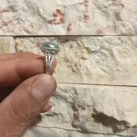 انگشتر نقره فیروزه