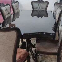 میز نهار خوری استیل