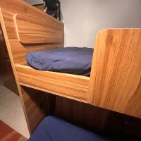 تخت دوطبقه ی کمجا