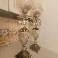 شمعدون پایه برنز