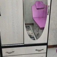 کمد دو درب با دو کشو