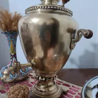 سماور ذغالی تمیز مرتب