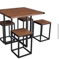 ساخت میز برای دکوراسیون کافه