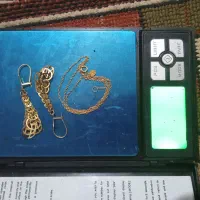 گوشواره طلا وزنجیر طلا