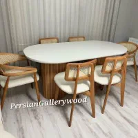نوردِساهوم میز ناهار خوری آستریچ صندلی غذاخوری چری