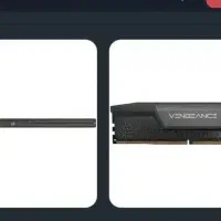 رم corsair ddr5 خشک16gig