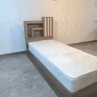 تخت  خواب یکنفره با تشک طبی