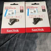 فلش sandisk ultra dual drive go 256 gig