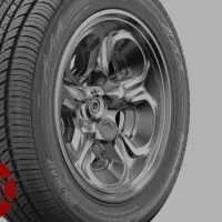4 حلقه لاستیک 205 بارز  فاق 50 اینچ 17