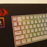 کیبورد مکانیکی ردراگون K552 Pro W سفید بیسیم RGB