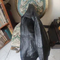 کاپشن چرم گاوی