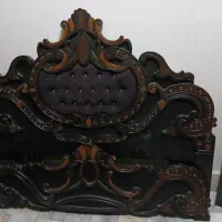 تخت خواب دونفره چوب