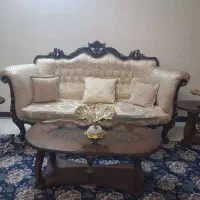 مبل 7 نفره و نهارخوری 6 نفره استیل