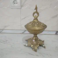 قندان برنجی سنگین و قدیمی