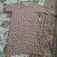 مانتو زنانه نخی جنس لطیف