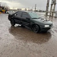 پژو ۴۰۵ مشکی متالیک مدل ۹۰