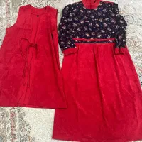 ۲ تا ست دوتکه مخمل کبریتی.