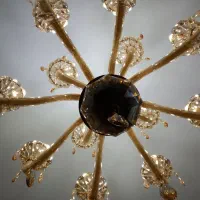 لوستر اتریشی وارداتی ۱۲ شاخه نونو