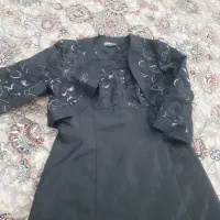 ست پیراهن و کت جنس کاپشنی سایز ۴۲