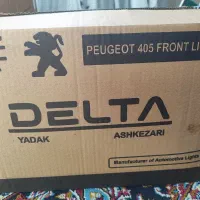 چراغ جلو پژو با راهنما