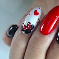 مدل ناخن فقط هزینه مواد ۴۰۰