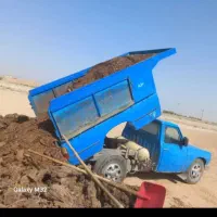 کود گوسفندی بدون اشغال تمیز و خاک باغچه تضمینی