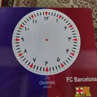 یک عدد تابلو آموزش ساعت به صورت وایت برد