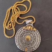زنجیر گردنبند و آویز استیل