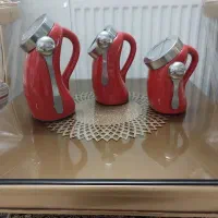 ۳ عدد بانکه چینی قرمز رنگ