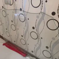 شیشه میز ناهارخوری ۶نفره۱۰میل با ابزار دوبل