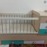 تخت نوزاد نوجوان با تشک