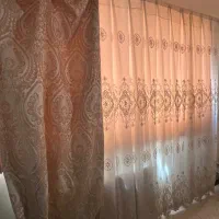 ۳ ست پرده حریر و ۴ عدد والان کتون