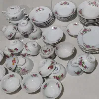 سرویس گلسرخی چینی