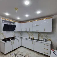 کابینت آرشام، سفید طلایی زیبا(055)